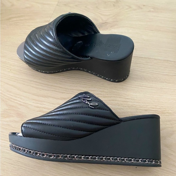 Karl Lagerfeld Wedges - Picture 1 of 4